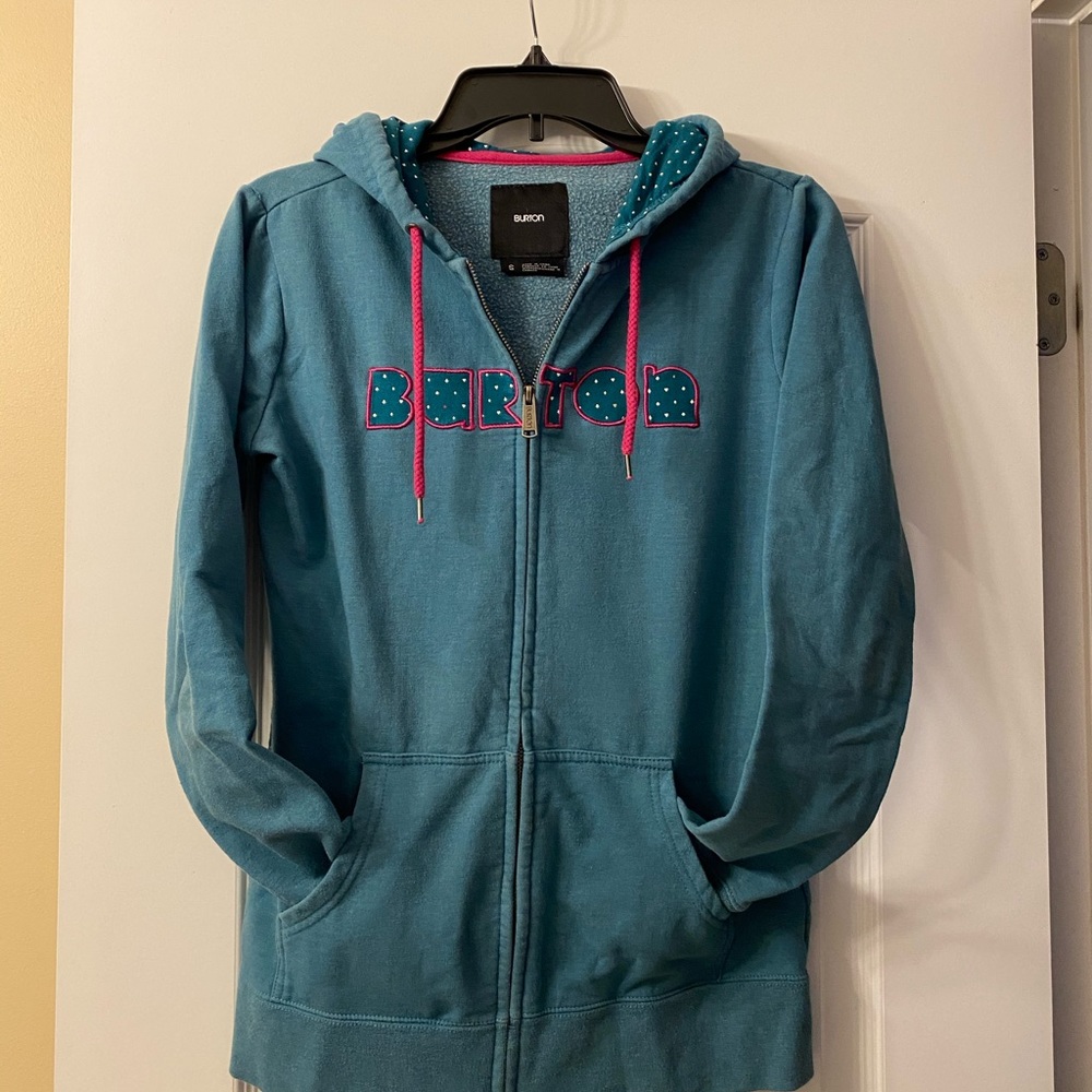 Burton surf zip up hoddie